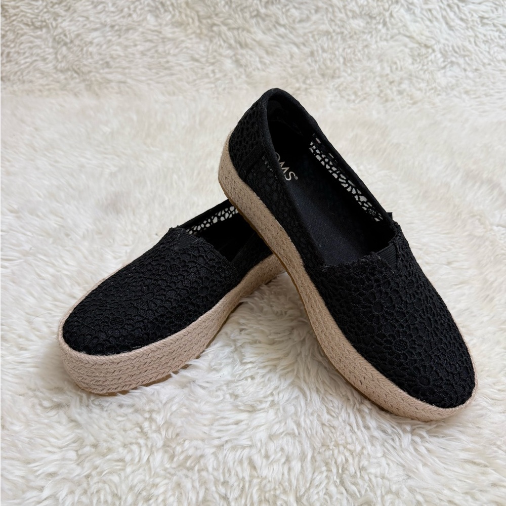 Black Tom’s Valencia Platform Espadrille
